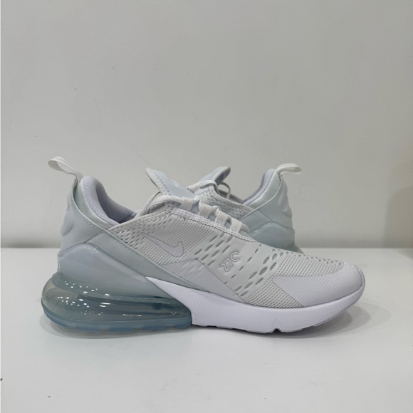 Nike Air Max 270 White 943345-103 Running Shoes Size 7y Youth Woman Size 8.5 - Picture 4 of 7